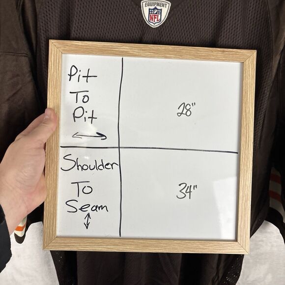 Reebok Cleveland Browns Peyton Hillis #40 Men's On-Field Jersey Size 2XL - Picture 11 of 11